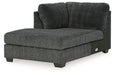 Biddeford 2-Piece Sleeper Sectional with Chaise - Bargain Furniture (Detroit, MI)