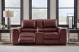 Alessandro Power Reclining Loveseat with Console - Bargain Furniture (Detroit, MI)