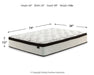 Chime 12 Inch Hybrid Mattress in a Box - Bargain Furniture (Detroit, MI)