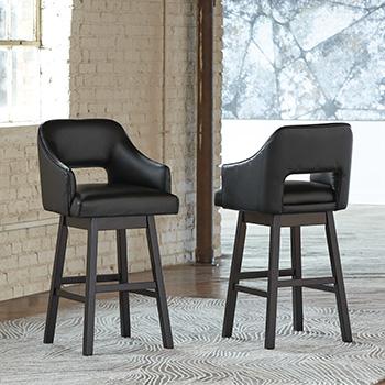 Tallenger Bar Stool Set - Bargain Furniture (Detroit, MI)