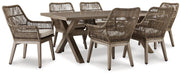 Beach Front Outdoor Dining Set - Bargain Furniture (Detroit, MI)