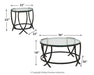 Tarrin Table (Set of 3) - Bargain Furniture (Detroit, MI)