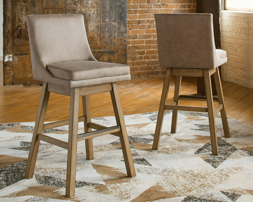 Tallenger Bar Stool Set - Bargain Furniture (Detroit, MI)