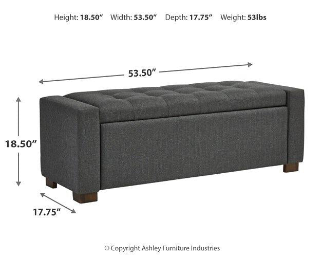 Cortwell Storage Bench - Bargain Furniture (Detroit, MI)