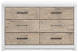 Charbitt Dresser and Mirror - Bargain Furniture (Detroit, MI)