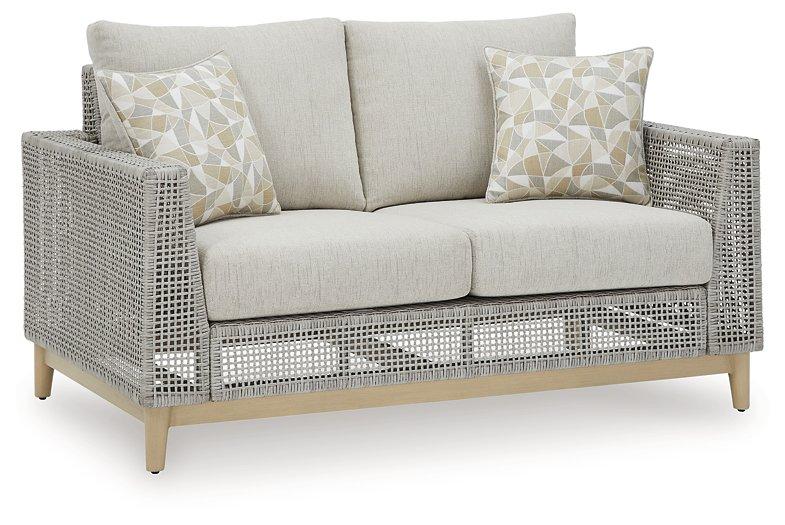 Seton Creek Outdoor Seating Set - Bargain Furniture (Detroit, MI)