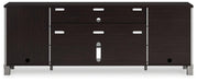 Darborn 88" TV Stand with Electric Fireplace - Bargain Furniture (Detroit, MI)