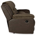 Dorman Reclining Loveseat with Console - Bargain Furniture (Detroit, MI)