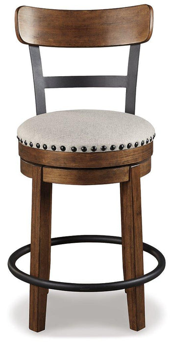 Valebeck Counter Height Bar Stool - Bargain Furniture (Detroit, MI)