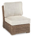 Beachcroft Outdoor Sofa, Lounge Chairs and Fire Pit - Bargain Furniture (Detroit, MI)