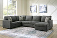 Edenfield 3-Piece Sectional with Chaise - Bargain Furniture (Detroit, MI)