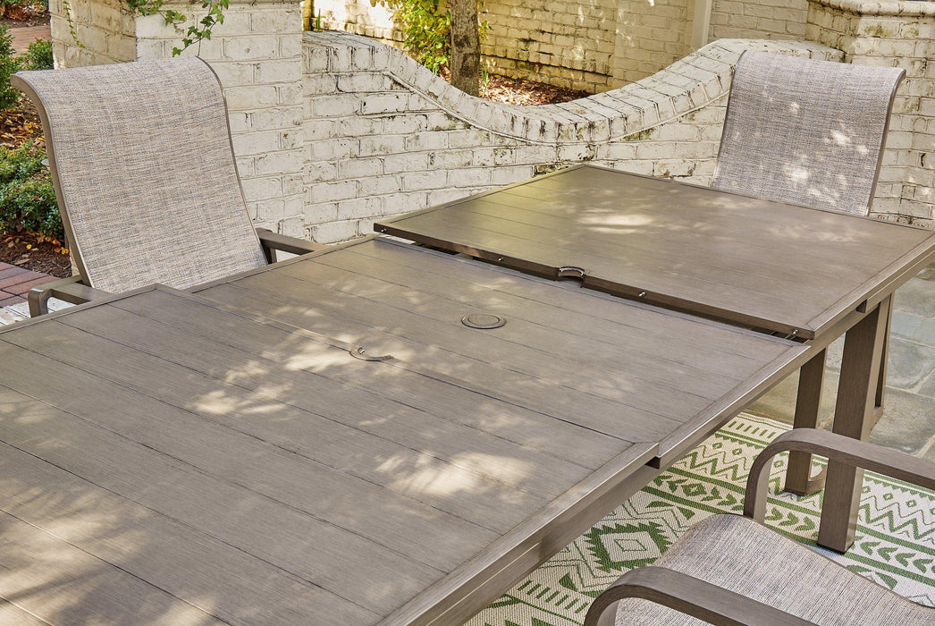 Beach Front Outdoor Dining Set - Bargain Furniture (Detroit, MI)