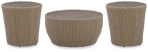 Danson Outdoor Occasional Table Set - Bargain Furniture (Detroit, MI)