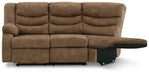 Partymate 2-Piece Reclining Sectional - Bargain Furniture (Detroit, MI)