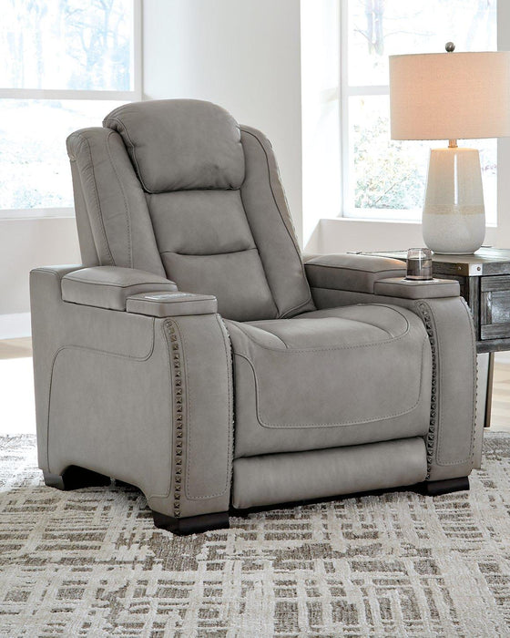 The Man-Den Living Room Set - Bargain Furniture (Detroit, MI)