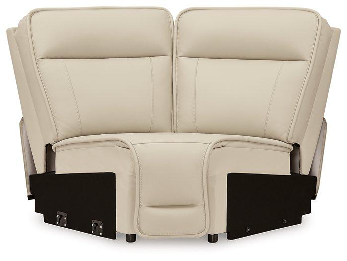 Double Deal Reclining Sectional with 2 Consoles - Bargain Furniture (Detroit, MI)