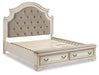Realyn Upholstered Bed - Bargain Furniture (Detroit, MI)
