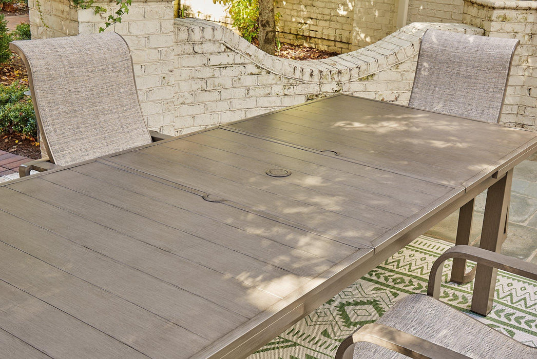 Beach Front Outdoor Dining Set - Bargain Furniture (Detroit, MI)