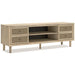 Cielden 72" TV Stand with Electric Fireplace - Bargain Furniture (Detroit, MI)