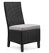Beachcroft Outdoor Side Chair with Cushion (Set of 2) - Bargain Furniture (Detroit, MI)