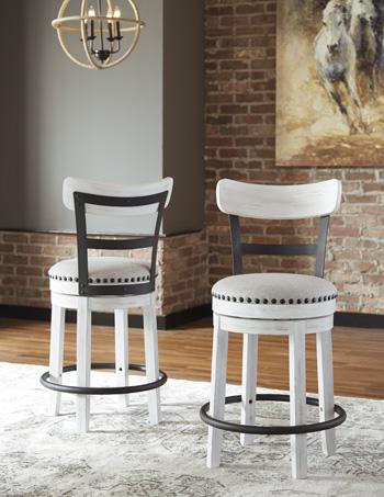 Valebeck Counter Height Bar Stool - Bargain Furniture (Detroit, MI)