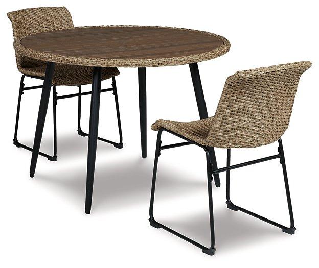 Amaris Outdoor Dining Set - Bargain Furniture (Detroit, MI)