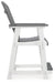 Transville Outdoor Counter Height Bar Stool (Set of 2) - Bargain Furniture (Detroit, MI)