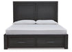 Foyland Panel Storage Bed - Bargain Furniture (Detroit, MI)