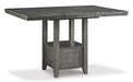 Hallanden Counter Height Dining Room Set - Bargain Furniture (Detroit, MI)