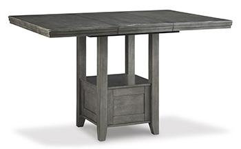 Hallanden Counter Height Dining Room Set - Bargain Furniture (Detroit, MI)