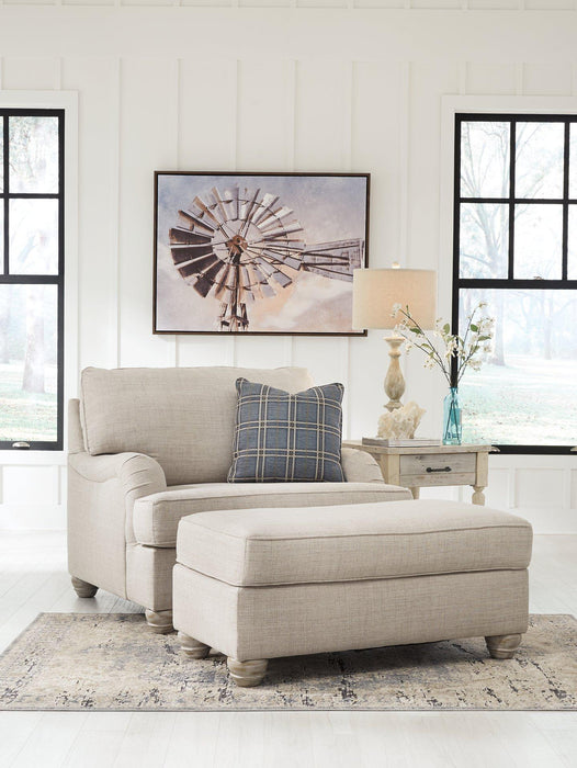 Traemore Ottoman - Bargain Furniture (Detroit, MI)