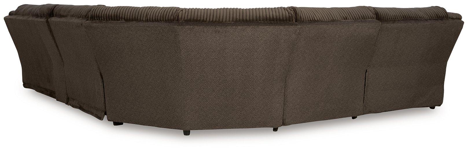 Top Tier Reclining Sectional with Chaise - Bargain Furniture (Detroit, MI)