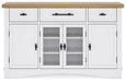 Ashbryn Dining Server and Hutch - Bargain Furniture (Detroit, MI)