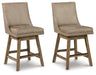 Tallenger Counter Height Bar Stool - Bargain Furniture (Detroit, MI)