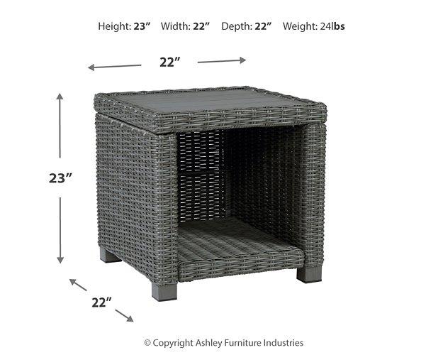 Elite Park Outdoor Occasional Table Set - Bargain Furniture (Detroit, MI)
