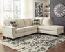 Abinger 2-Piece Sleeper Sectional with Chaise - Bargain Furniture (Detroit, MI)