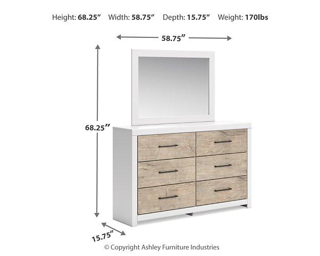 Charbitt Dresser and Mirror - Bargain Furniture (Detroit, MI)