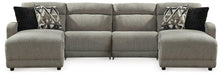 Colleyville Power Reclining Sectional with Chaise - Bargain Furniture (Detroit, MI)