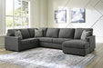 Edenfield 3-Piece Sectional with Chaise - Bargain Furniture (Detroit, MI)