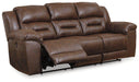 Stoneland Power Reclining Sofa - Bargain Furniture (Detroit, MI)