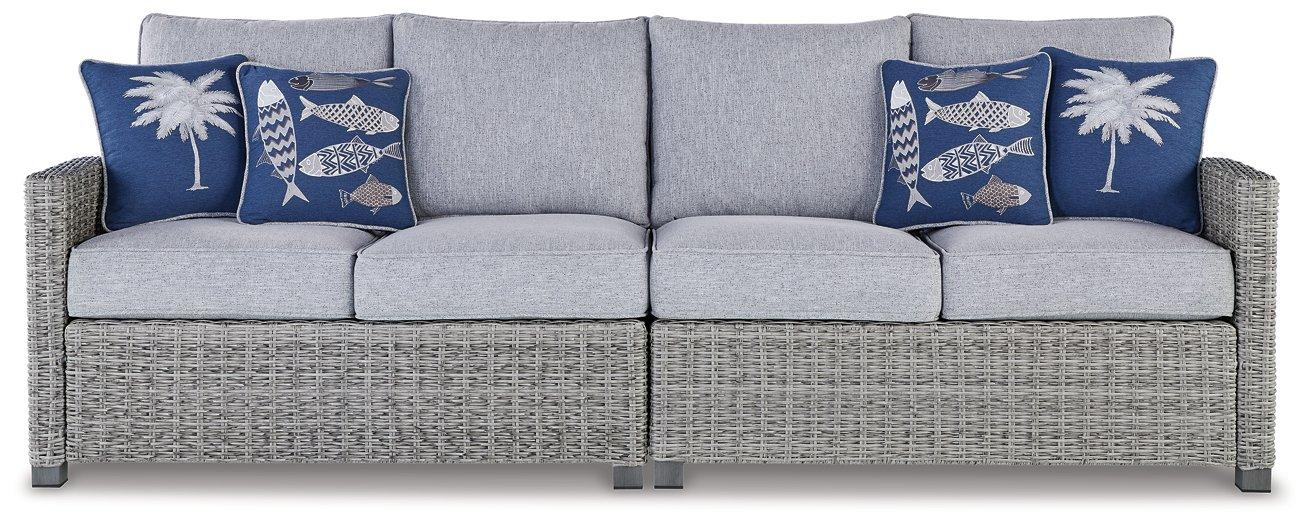Naples Beach Outdoor Sectional - Bargain Furniture (Detroit, MI)