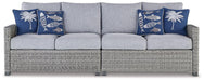 Naples Beach Outdoor Sectional - Bargain Furniture (Detroit, MI)
