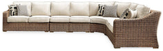 Beachcroft Outdoor Seating Set - Bargain Furniture (Detroit, MI)