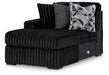 Midnight-Madness Sectional with Chaise - Bargain Furniture (Detroit, MI)