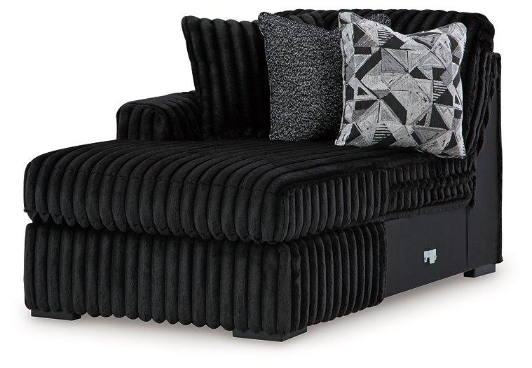 Midnight-Madness Super Chaise - Bargain Furniture (Detroit, MI)