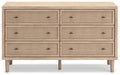 Cielden Dresser and Mirror - Bargain Furniture (Detroit, MI)