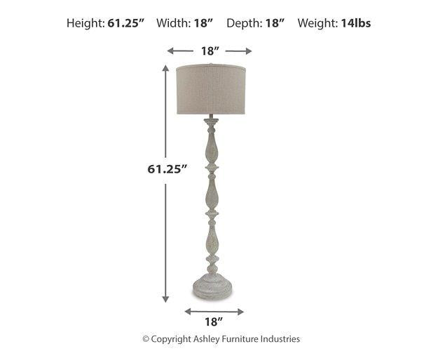 Bernadate Lamp Set - Bargain Furniture (Detroit, MI)