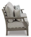 Visola Outdoor Sofa and Loveseat Set - Bargain Furniture (Detroit, MI)