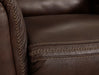Alessandro Power Reclining Loveseat with Console - Bargain Furniture (Detroit, MI)