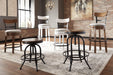 Valebeck Counter Height Bar Stool - Bargain Furniture (Detroit, MI)